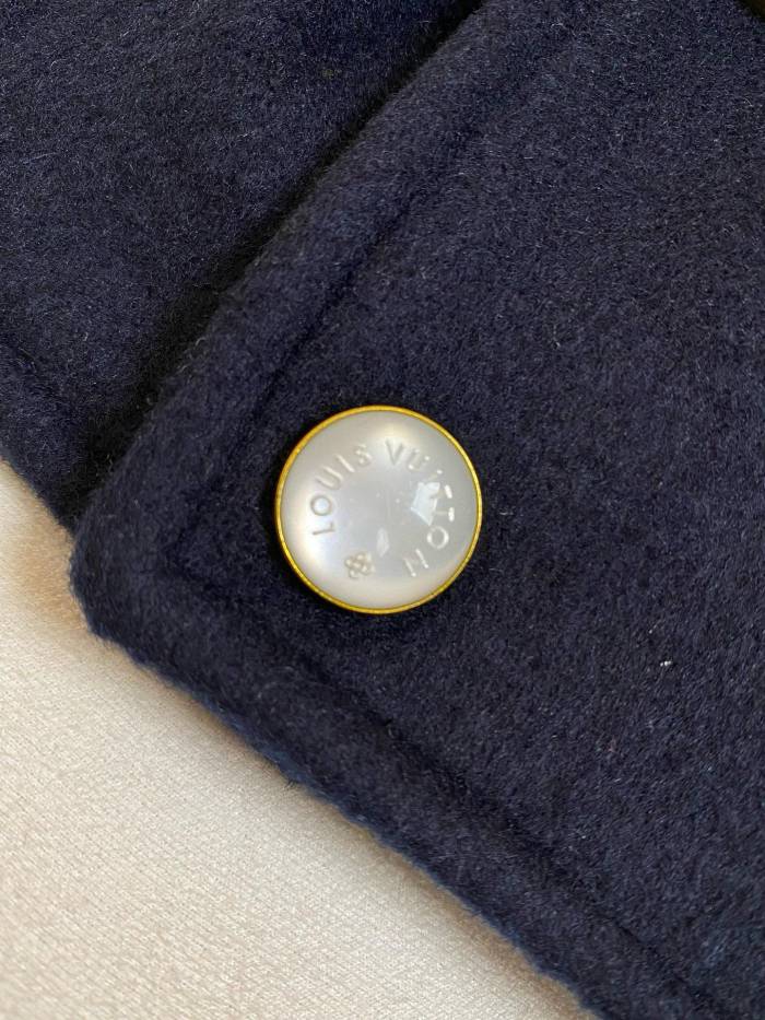 NIGO Louis Vuitton Men's Spring and Autumn Nautical Logo Embroidery Single Breasted Long Sleeve Baseball Jacket #nigo72514