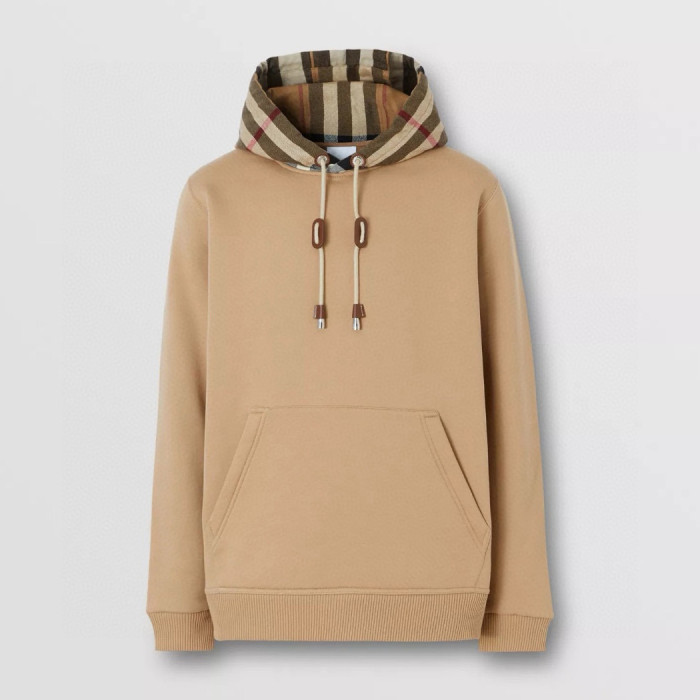 NIGO Burberry Men's Spring and Autumn Checkered Printed Hooded Long Sleeve Sweatshirt Pullover #nigo72527