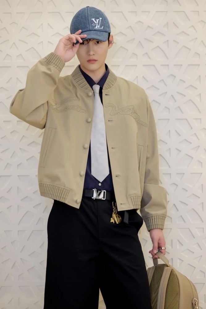 NIGO Louis Vuitton Men's Spring and Autumn Solid Color Embroidery Letter Print Zipper Long Sleeve Jacket #nigo72532
