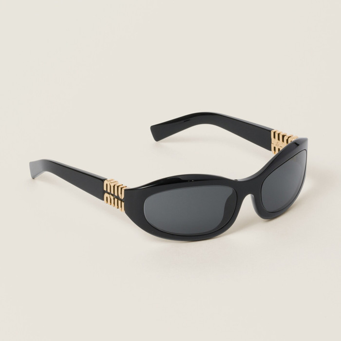 NIGO MiuMiu Glimpse Women's Solid Color Logo Plate Frame Butterfly Sunglasses Eyeglasses Glasses #nigo72565