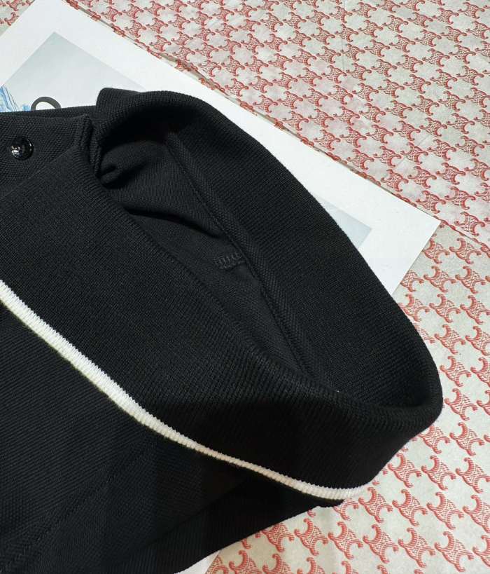 NIGO Celine Men's Summer Embroidered Logo Solid Color Short Sleeve Polo Shirt T-Shirt #nigo72561