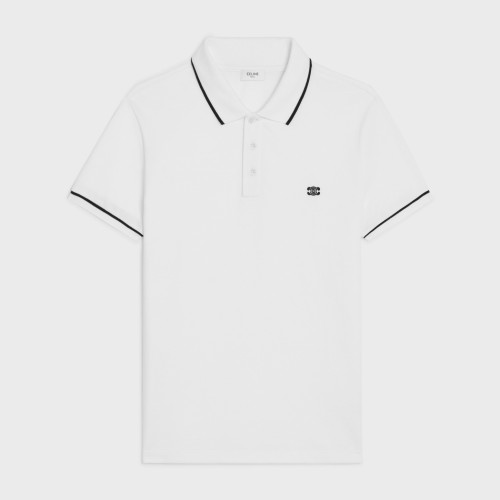 NIGO Celine Men's Summer Embroidered Logo Solid Color Short Sleeve Polo Shirt T-Shirt #nigo72561