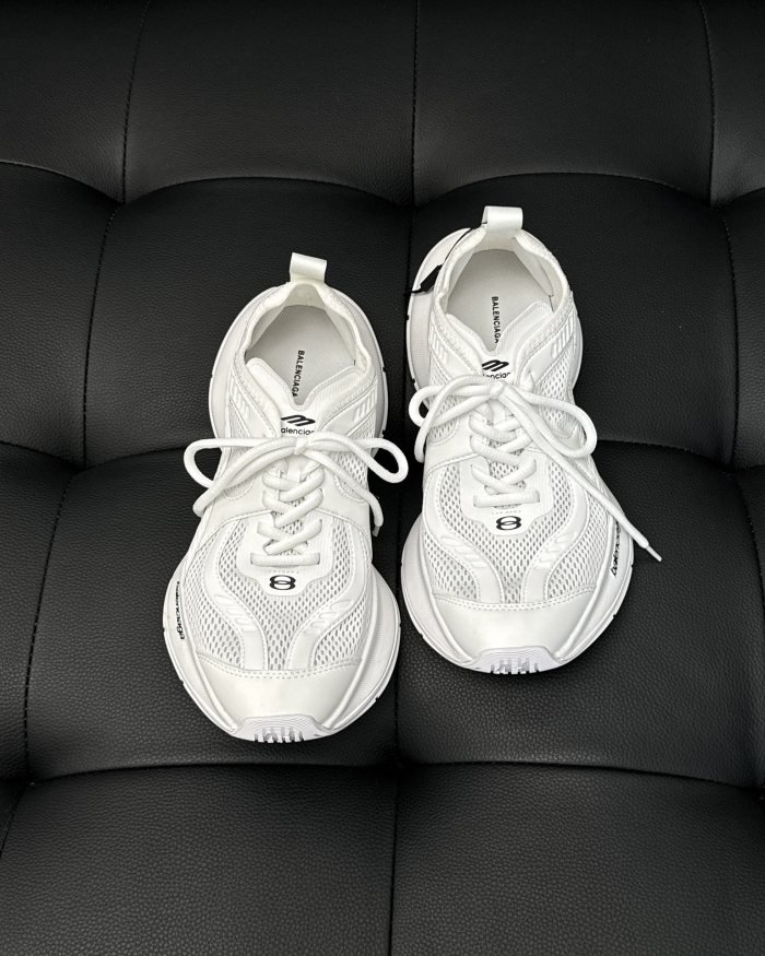 NIGO Balenciaga Men's Runner Mesh Lace-Up Low Top Sneakers Shoes #nigo72559