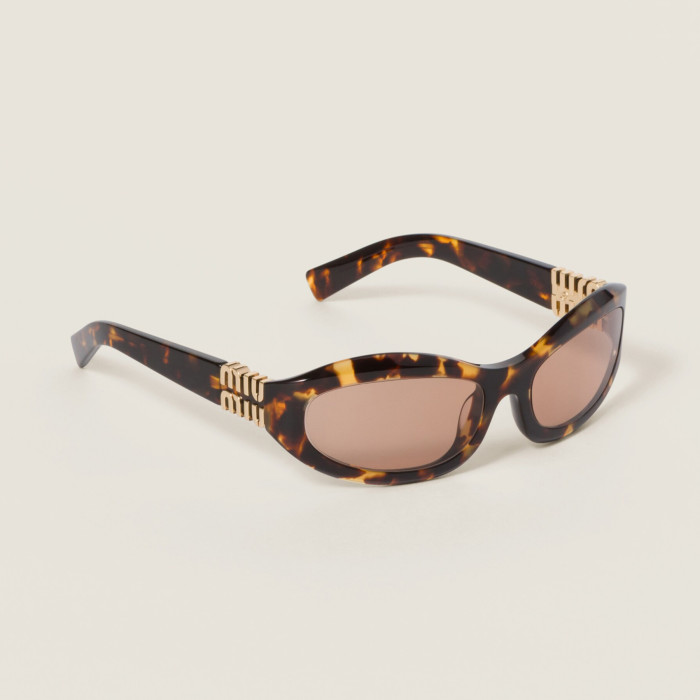 NIGO MiuMiu Glimpse Women's Solid Color Logo Plate Frame Butterfly Sunglasses Eyeglasses Glasses #nigo72565