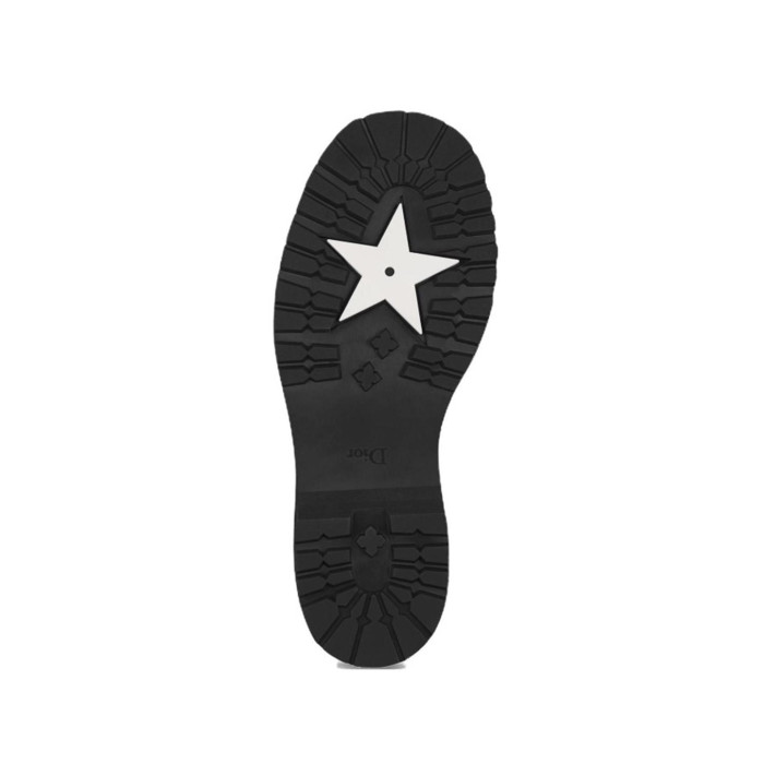 NIGO DIOR Women's Fall And Winter Fashion Trend Belt Buckle Side Zipper Lacing Tall Knight Boots Cool Cowhide Biker Boots  Shoes Ngvp #nigo8917