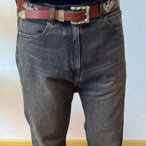 NIGO Enfants Riches Deprimes Men's And Women's Cool Trend Metal Decorative Belt Do Old Retro Fashion Color Blocking Belt Accessories Ngvp #nigo8916
