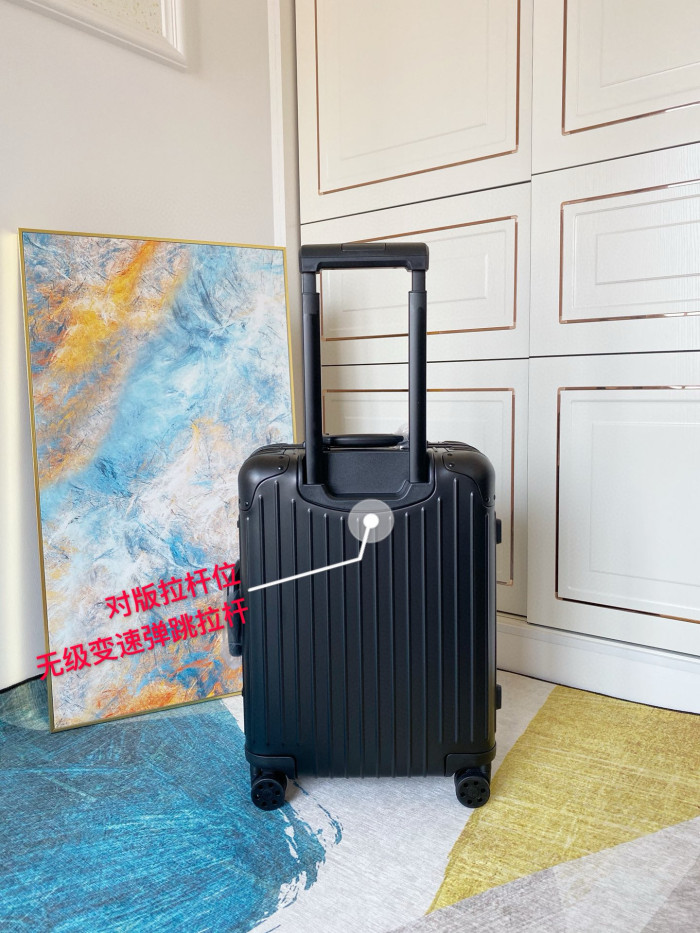 NIGO Rimowa Original All Aluminum Material Logo Fashion Casual Silver Metal Frame Luggage Box Boarding Travel Box #nigo71278