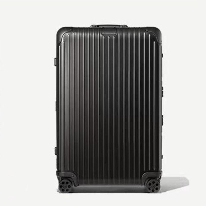 NIGO Rimowa Original All Aluminum Material Logo Fashion Casual Silver Metal Frame Luggage Box Boarding Travel Box #nigo71278