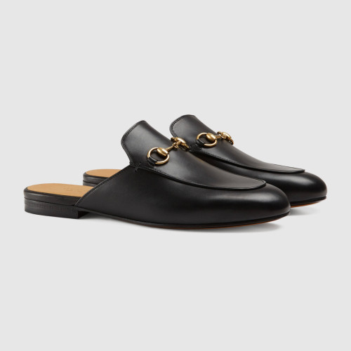 NIGO Gucci Princetown Women's Summer Solid Color Leather Fashion Hundreds of Flat Sandals Shoes #nigo72628