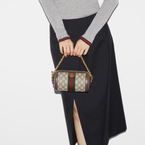 NIGO Gucci Women's Ophidia Detachable Chain Shoulder Strap Casual Crossbody Mini Shoulder Bag #nigo71393