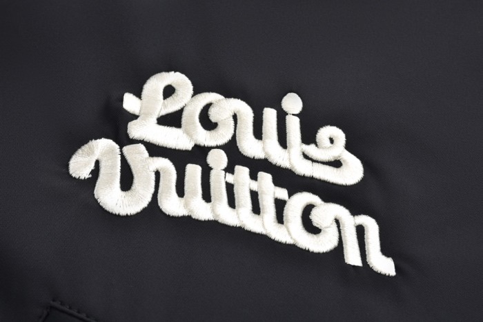 NIGO Louis Vuitton Men's Spring and Autumn Color Blocking Logo Embroidery High Collar Zipper Long Sleeve Jacket #nigo72669