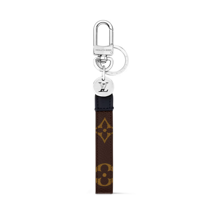 NIGO Louis Vuitton Women's Monogram Eclipse Dragonne Leather Bag With Keychain #nigo72692
