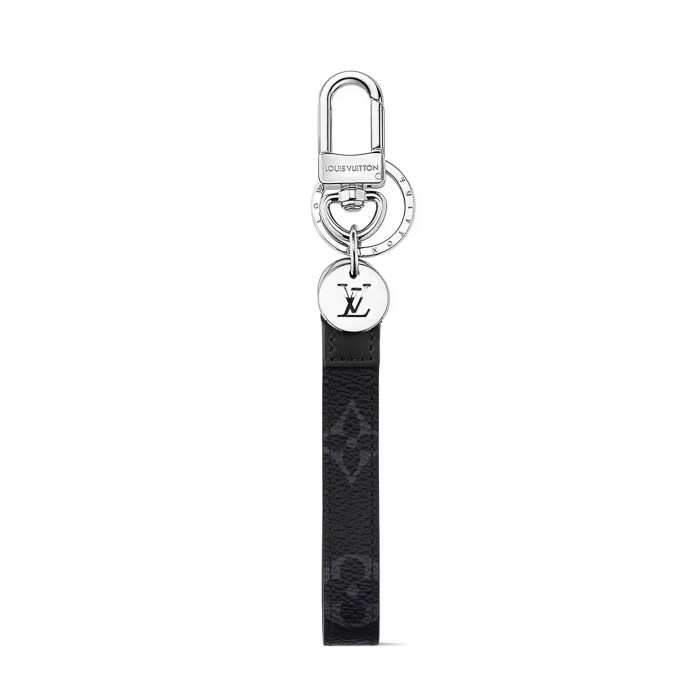 NIGO Louis Vuitton Women's Monogram Eclipse Dragonne Leather Bag With Keychain #nigo72692