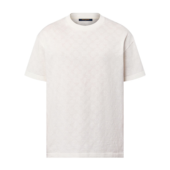 NIGO Louis Vuitton Men's Summer Solid Color Letter Printed Straight Cotton Short Sleeve T-Shirt #nigo72729