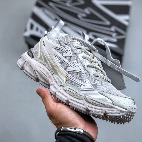 NIGO OFF-WHITE Men's And Women's Four Season Retro High Street Casual Mesh Color Patchwork Lace Up Sports Shoes  #nigo72754