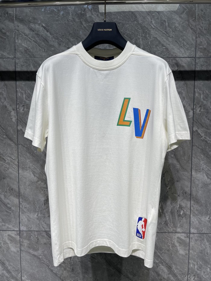 Louis Vuitton Letter Short Sleeve T-Shirt #nigo3629