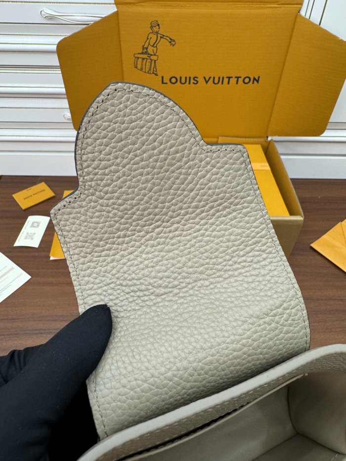 NIGO Louis Vuitton Capucines Women's Removable Shoulder Strap Leather Puzzle Python Skin Single Shoulder Crossbody Mini Handbag Bag Bags #nigo72781