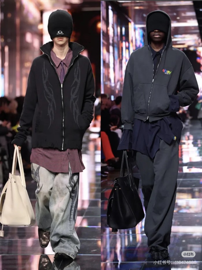 NIGO Balenciaga Men's Spring And Fall Fashion Retro Graffiti Washed Fashion Trend Jeans Straight Wide-leg Pants Ngvp #nigo9124