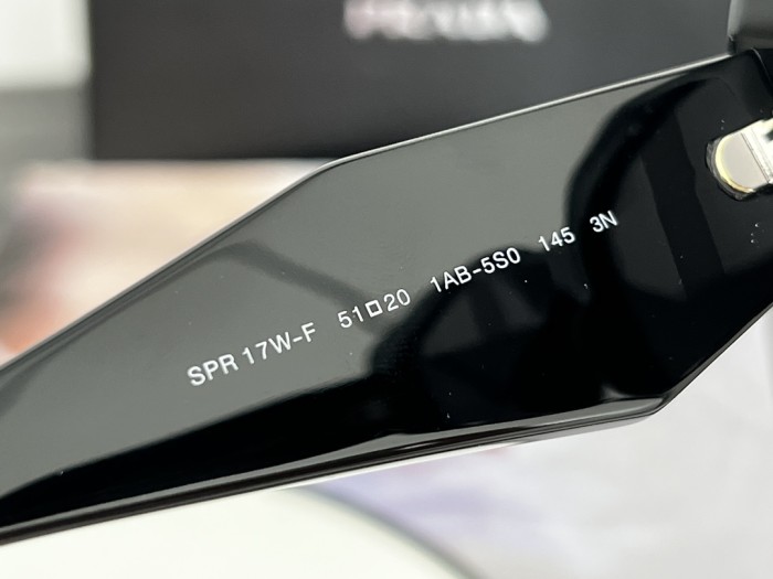 NIGO Prada Women's Triangle Logo Solid Color Acetate Irregular Shape Sunglasses Eyeglasses Glasses #nigo72799