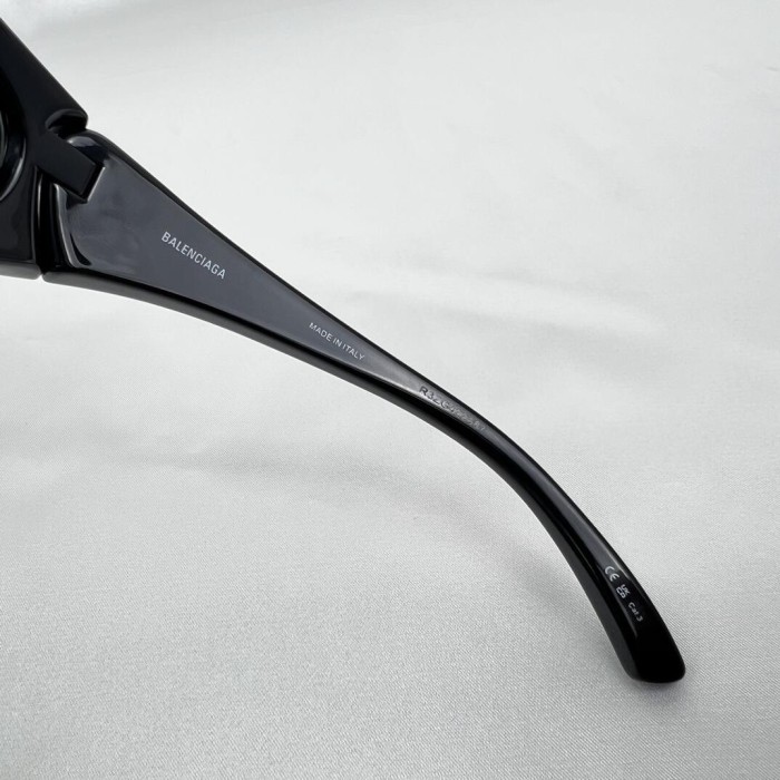 NIGO Balenciaga Dynamo Rectangle Men's Solid Color Irregular Shape Nylon Sunglasses Eyeglasses Glasses #nigo72793