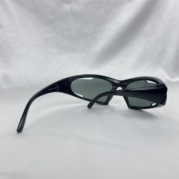 NIGO Balenciaga Dynamo Rectangle Men's Solid Color Irregular Shape Nylon Sunglasses Eyeglasses Glasses #nigo72793