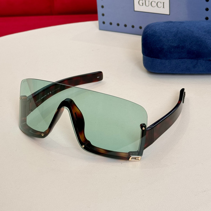 NIGO Gucci Women's Solid Color Irregular Shape Sunglasses Eyeglasses Glasses #nigo72816
