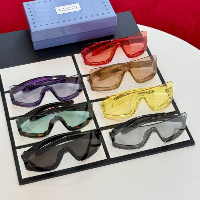 NIGO Gucci Women's Solid Color Irregular Shape Sunglasses Eyeglasses Glasses #nigo72816