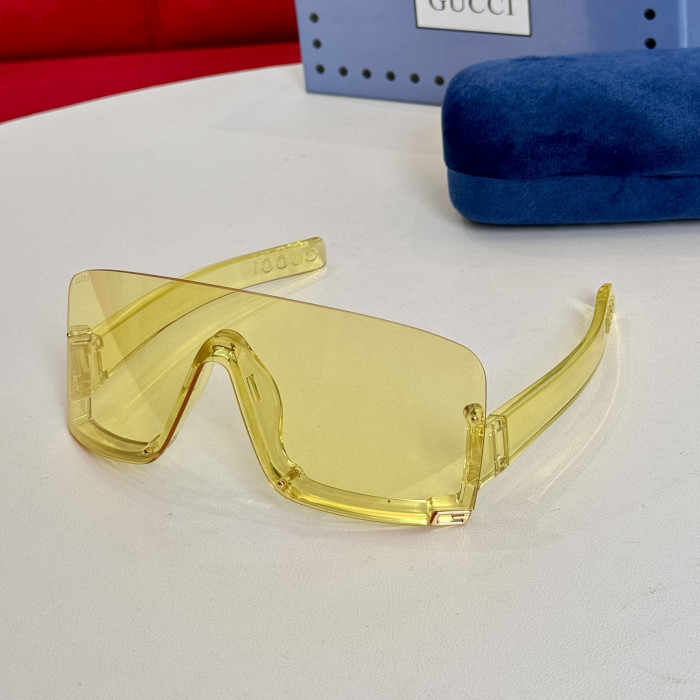 NIGO Gucci Women's Solid Color Irregular Shape Sunglasses Eyeglasses Glasses #nigo72816