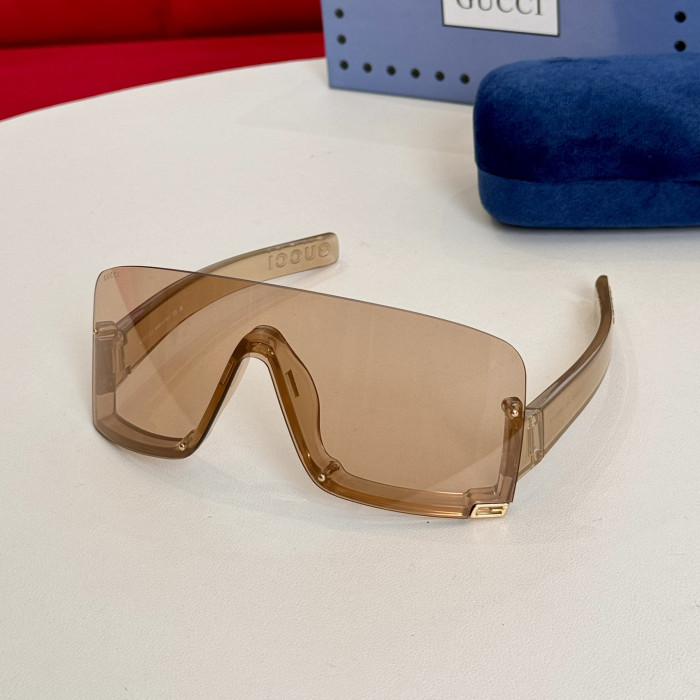 NIGO Gucci Women's Solid Color Irregular Shape Sunglasses Eyeglasses Glasses #nigo72816