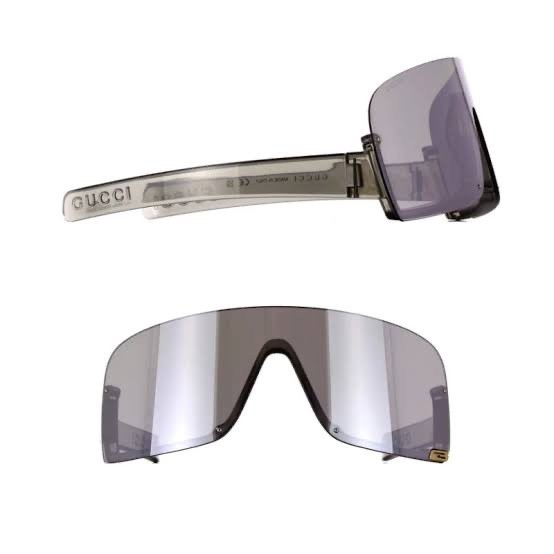 NIGO Gucci Women's Solid Color Irregular Shape Sunglasses Eyeglasses Glasses #nigo72816