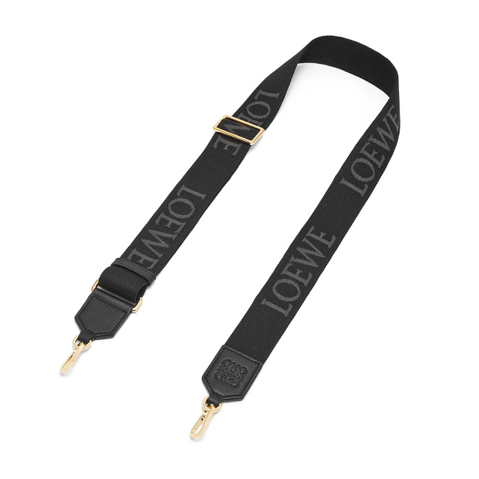 NIGO Loewe Men Women Fashion Detachable Long Shoulder Strap LOEWE Embroidery Solid Color Webbing Accessories #nigo71438