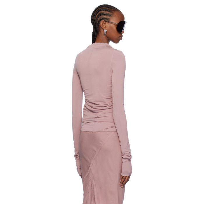 NIGO Rick Owens Women's Spring And Autumn Solid Color Hollow Structure Top Long Sleeve Sexy Fashion Versatile Tops Ngvp #nigo9132