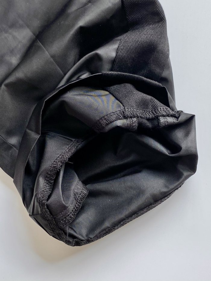NIGO Prada Men's Spring and Autumn Black Triangle Label Multi-Pocket Zipper Nylon Workwear Long Pants #nigo72861