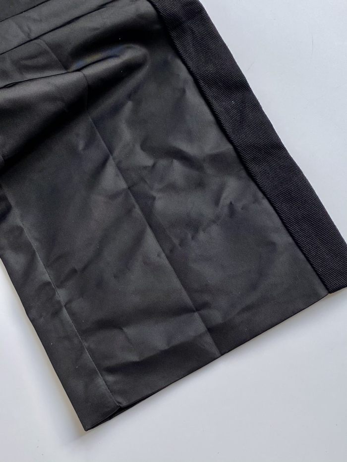 NIGO Prada Men's Spring and Autumn Black Triangle Label Multi-Pocket Zipper Nylon Workwear Long Pants #nigo72861
