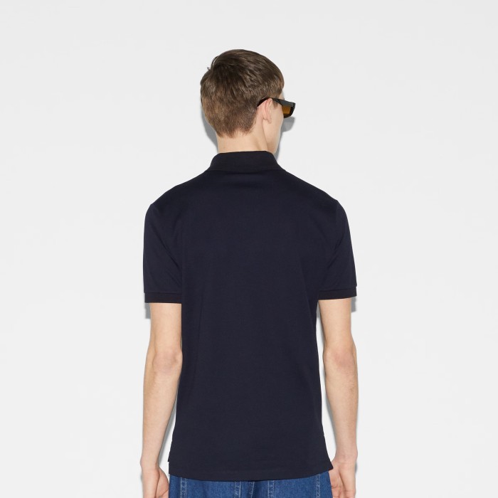 NIGO Gucci Men's Summer Solid Color Cotton Short Sleeve With Mesh Fit Casual Polo Shirt #nigo71461