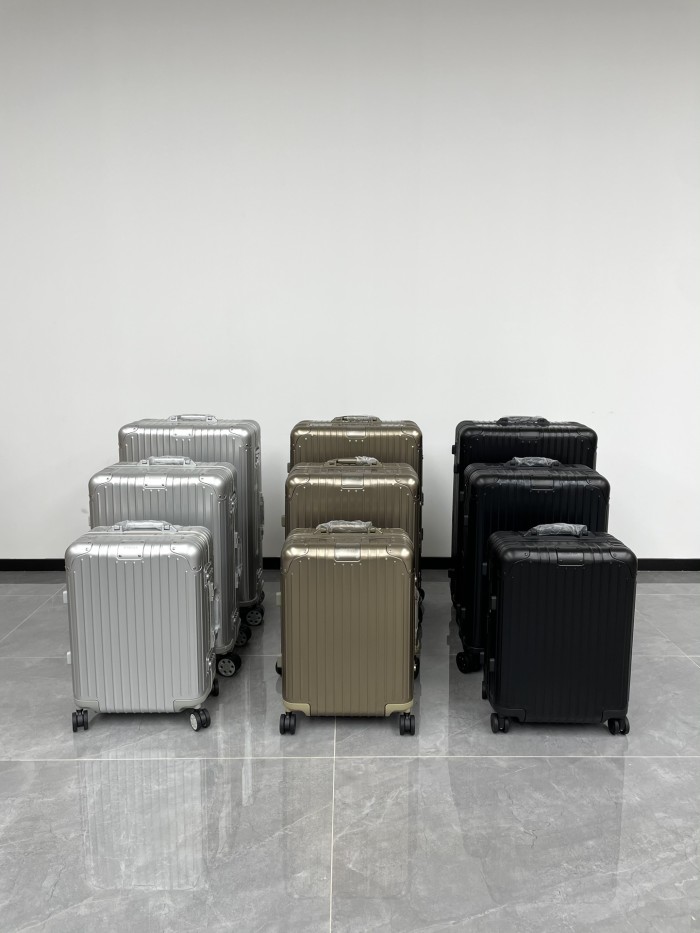 NIGO Rimowa Aluminum-magnesium Alloy Material Fashion Original Series Casual Solid Color Metal Frame Luggage Boarding Travel Trolley Box Ngvp #nigo9181