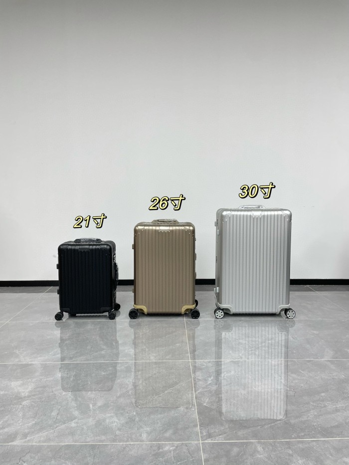 NIGO Rimowa Aluminum-magnesium Alloy Material Fashion Original Series Casual Solid Color Metal Frame Luggage Boarding Travel Trolley Box Ngvp #nigo9181