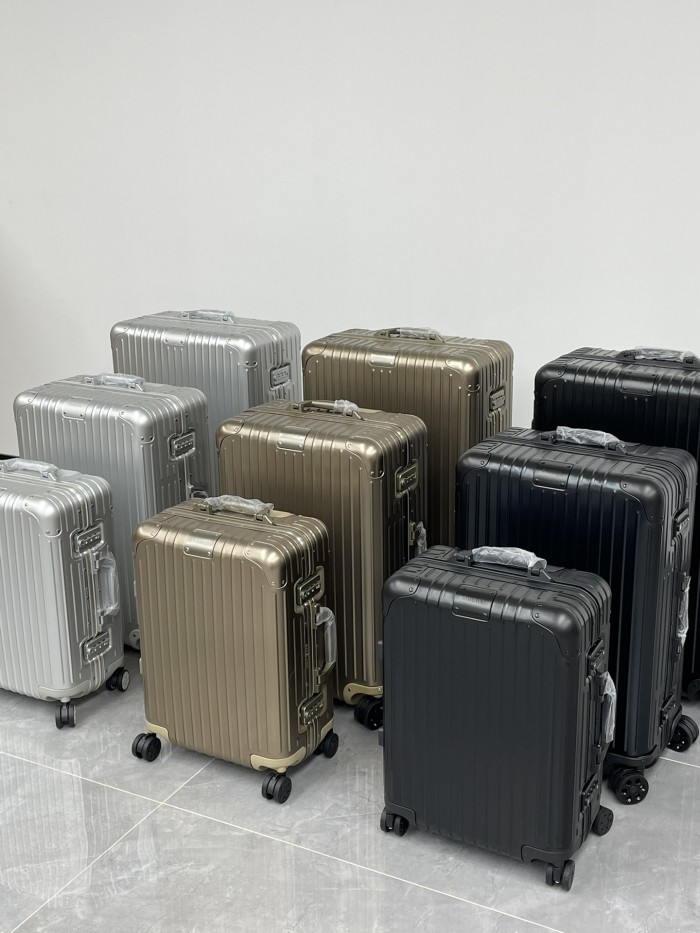 NIGO Rimowa Aluminum-magnesium Alloy Material Fashion Original Series Casual Solid Color Metal Frame Luggage Boarding Travel Trolley Box Ngvp #nigo9181