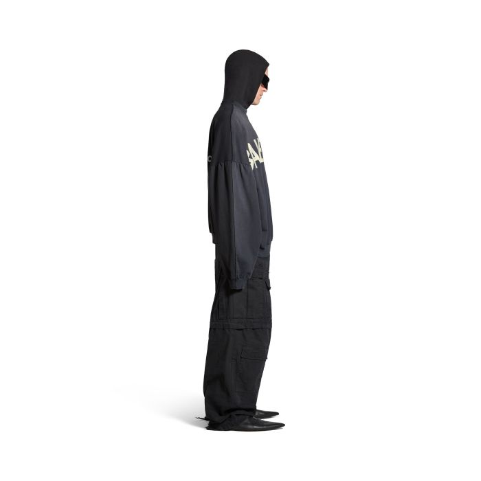 NIGO Balenciaga Men's Spring And Autumn TAPE TYPE DOUBLE FRONT Long Sleeve Loose Round Neck Solid Color Sweatshirt #nigo71472