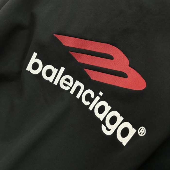 NIGO Balenciaga Men's Spring And Autumn TAPE TYPE DOUBLE FRONT Long Sleeve Loose Round Neck Solid Color Sweatshirt #nigo71472