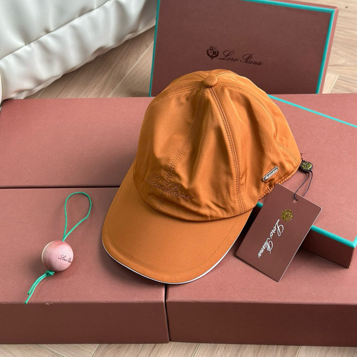 NIGO Loro Piana Men's Solid Color Letter Logo Embroidery Cotton Couple Style Duck Cap Hats #nigo71494