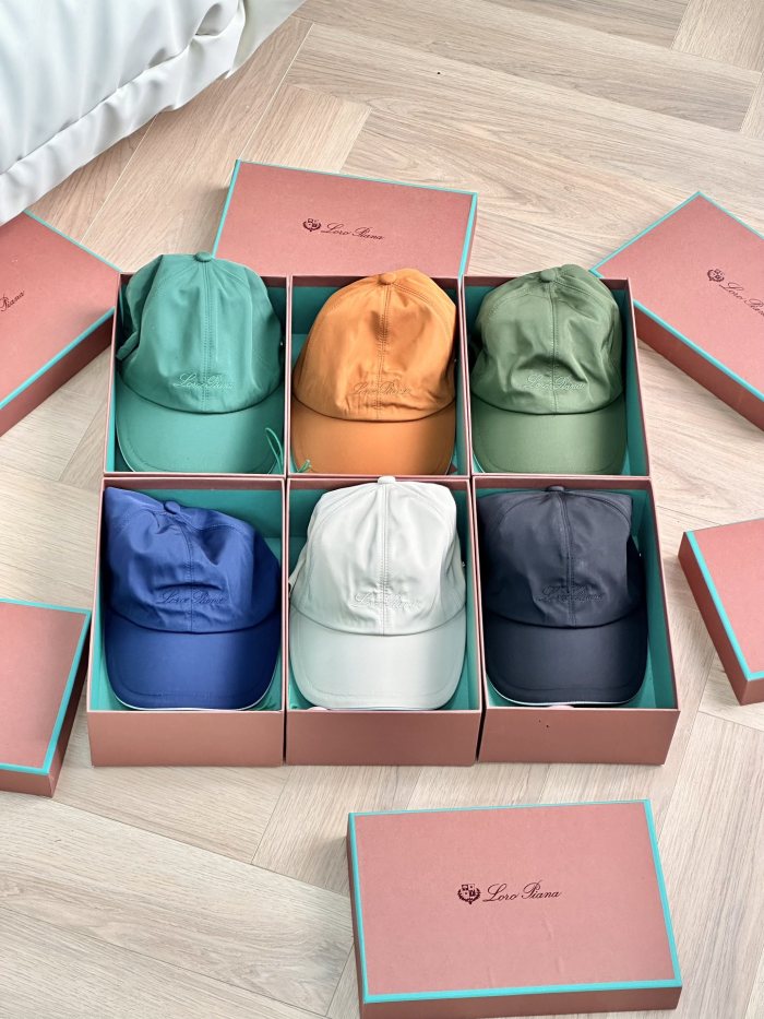 NIGO Loro Piana Men's Solid Color Letter Logo Embroidery Cotton Couple Style Duck Cap Hats #nigo71494
