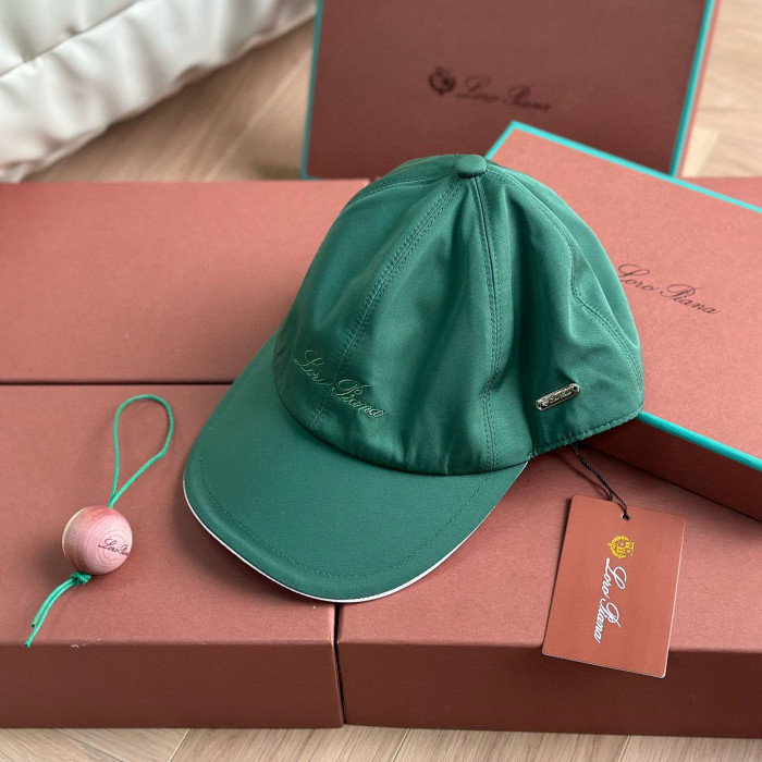 NIGO Loro Piana Men's Solid Color Letter Logo Embroidery Cotton Couple Style Duck Cap Hats #nigo71494