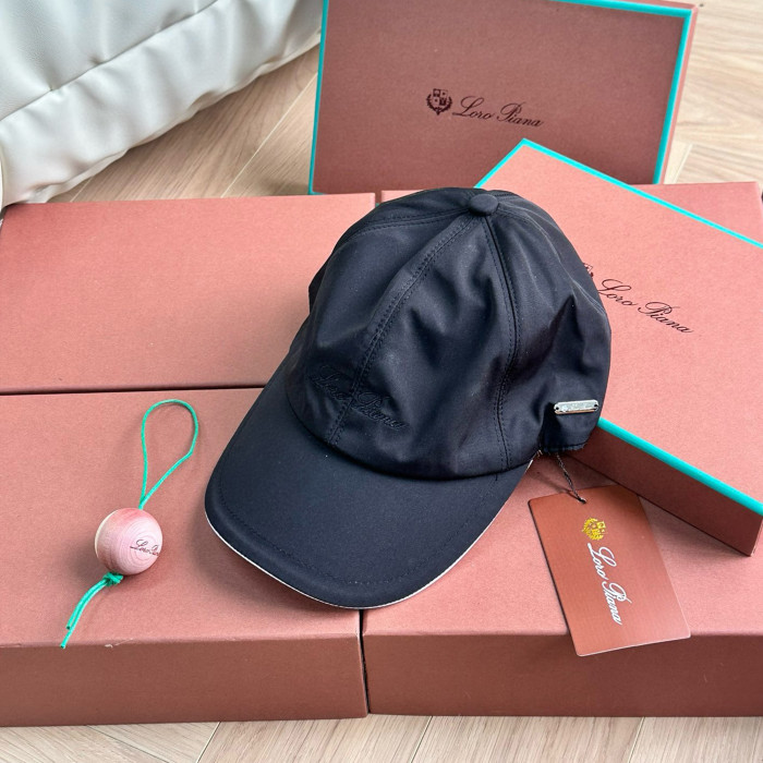 NIGO Loro Piana Men's Solid Color Letter Logo Embroidery Cotton Couple Style Duck Cap Hats #nigo71494