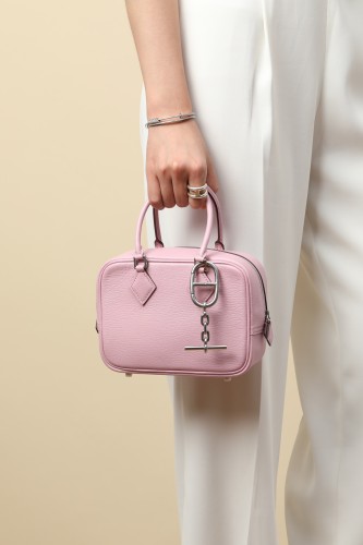NIGO Hermes Women's Fashion Solid Color Plumemini Goatskin Handbag Casual Shoulder Crossbody Bag #nigo71477