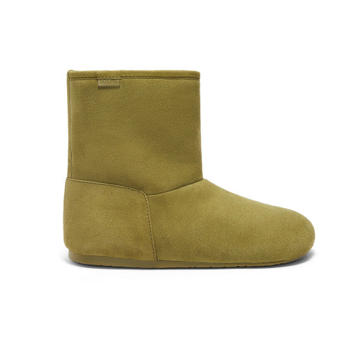 NIGO Loewe Women's Autumn And Winter Suede Lago Boots Fashion Casual Snow Boots Round Toe Three Color Comfortable Flat Shoes  Ngvp  #nigo9155