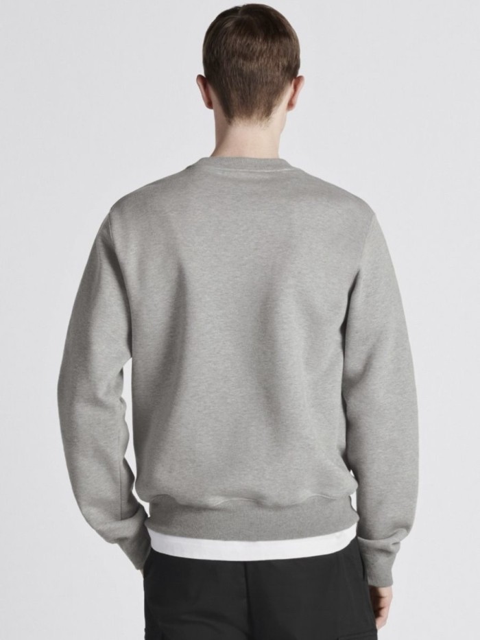 NIGO Dior Men's Spring and Autumn Solid Color Embroidery Letter Logo Round Neck Cotton Long Sleeve Sweatshirt Pullover #nigo72911