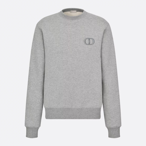 NIGO Dior Men's Spring and Autumn Solid Color Embroidery Letter Logo Round Neck Cotton Long Sleeve Sweatshirt Pullover #nigo72911