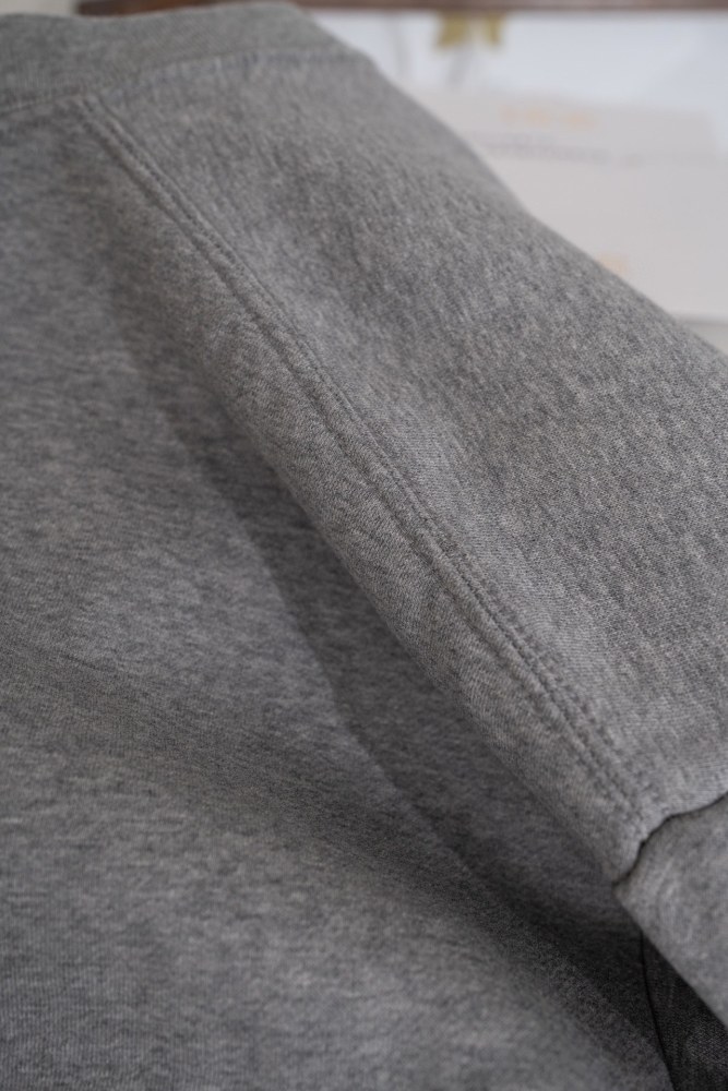 NIGO Dior Men's Spring and Autumn Gray Embroidered Letter Logo Round Neck Cotton Long Sleeve Sweatshirt Pullover #nigo72898