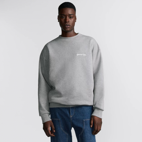 NIGO Dior Men's Spring and Autumn Gray Embroidered Letter Logo Round Neck Cotton Long Sleeve Sweatshirt Pullover #nigo72898
